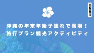 沖縄の年末年始子連れで満喫する旅行プラン観光とアクティビティ